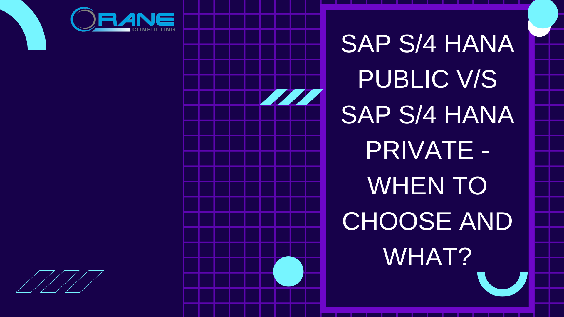 Read more about the article SAP S/4 HANA public V/S SAP S/4 HANA Cloud – When to choose what