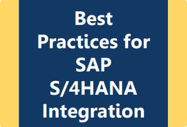 Read more about the article Orane Best Practices for SAP S/4 HANA Integrations